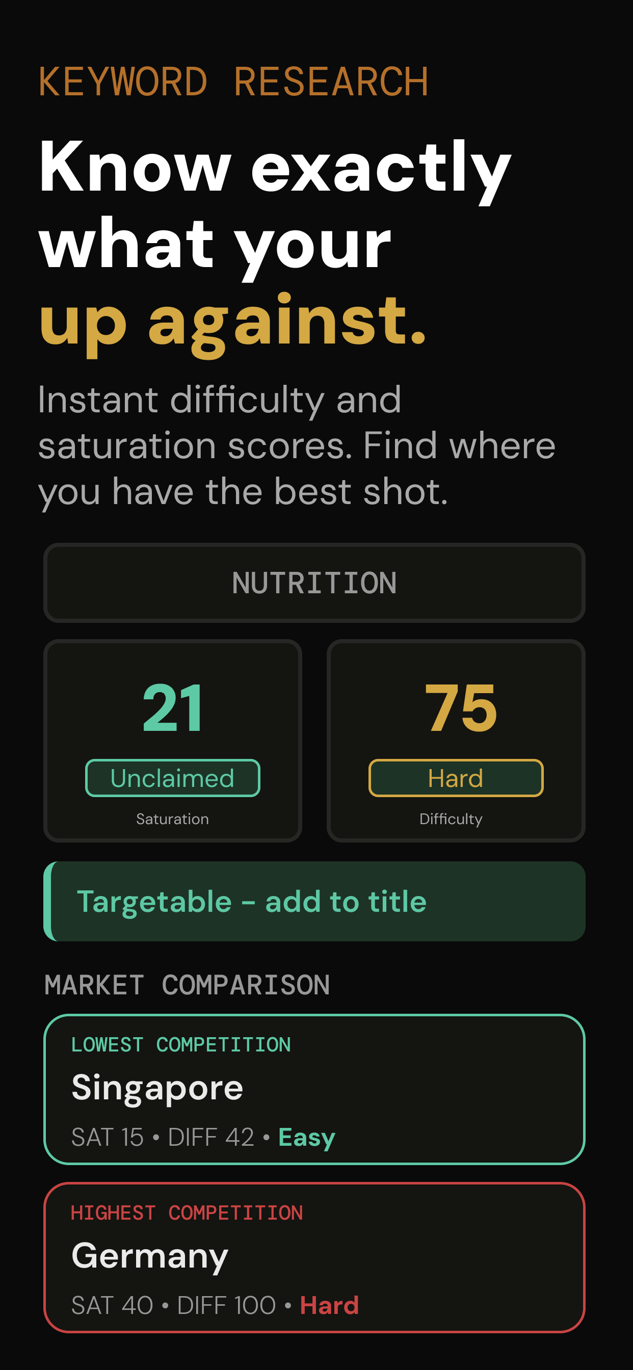 Bulk keyword search